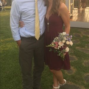 David’s Bridal Bridesmaid Dress